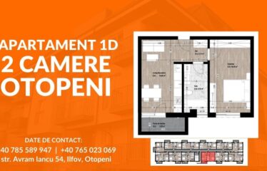 Complex Lara, str. Avram Iancu 54, Otopeni, 1 ap demisol