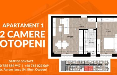 Complex Lara, str. Avram Iancu 54, Otopeni, 1 ap parter