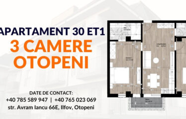 Complex Lara, str. Avram Iancu 66e, Otopeni, 30 ap etajul 1