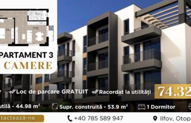 Complex Lara, str. Avram Iancu 54, Otopeni, 3 ap parter
